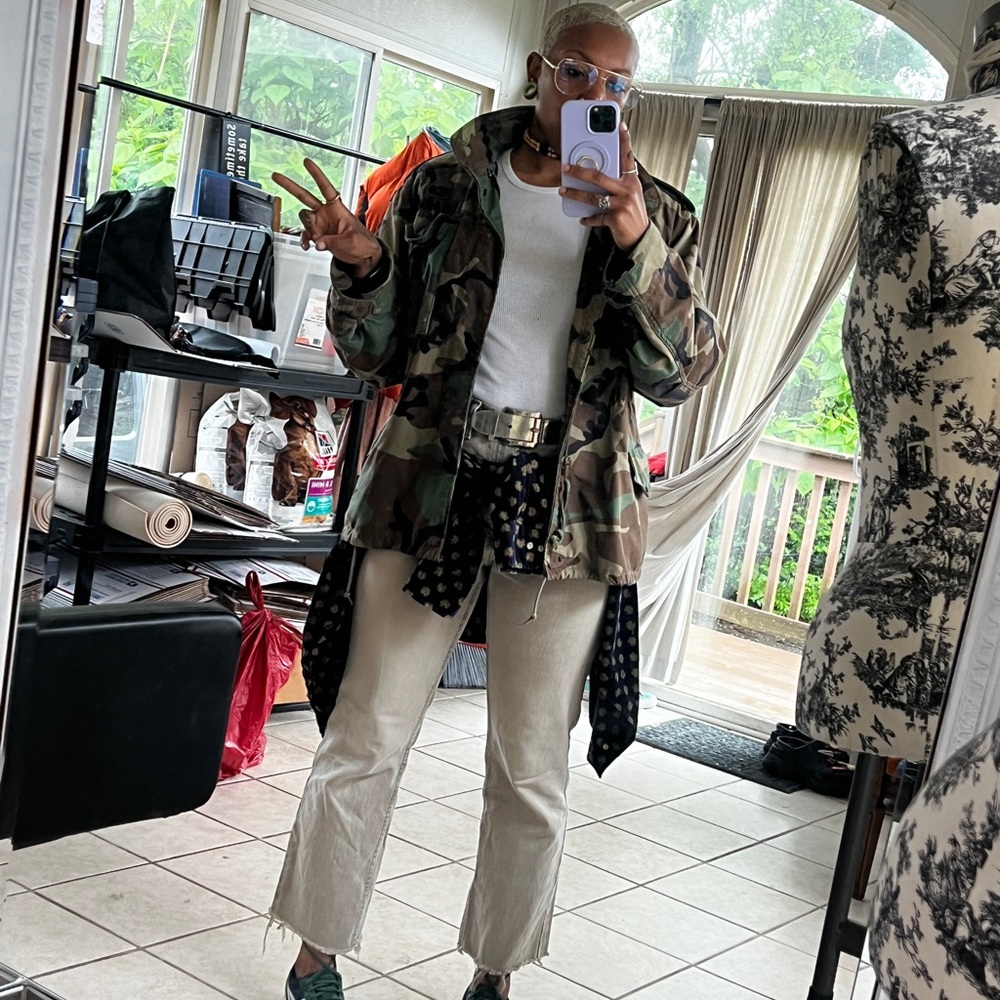 Vintage Army “Airborne” military jacket size S/M